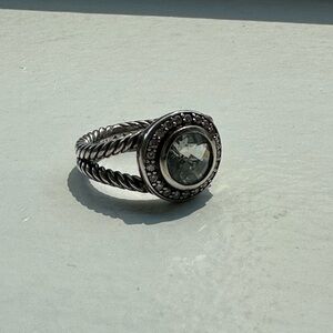 David Yurman Petite Albion Ring Light Blue